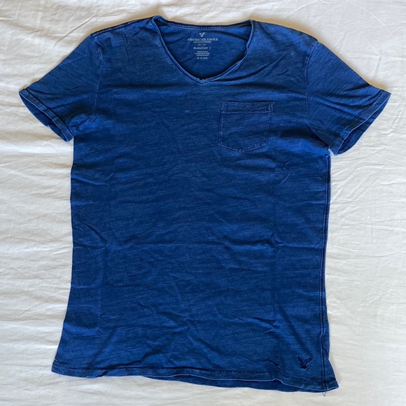 Men’s V-Neck T-Shirt - Picture 1 of 10
